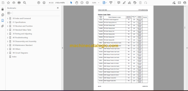 Komatsu GD675-7E0 Motor Grader Shop Manual (SEN06962-03) - Image 2