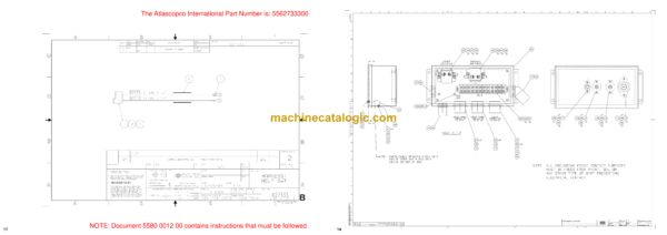 Atlas Copco Simba K102 Diagrams and Drawings Manual - Image 4