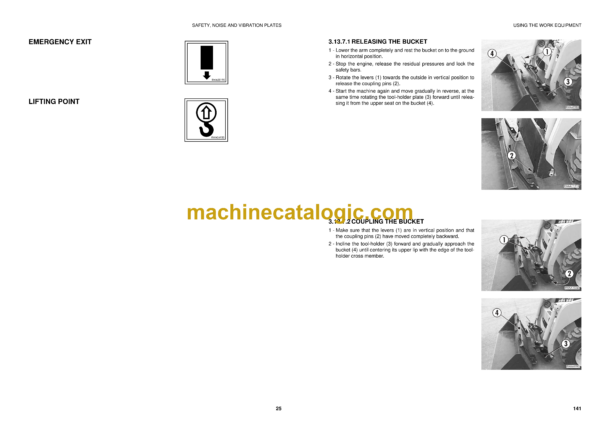 Komatsu SK815-5 Skid Steer Loader Operation and Maintenance Manual (WEAM003401) - Image 4