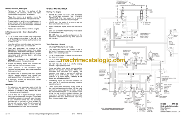 Komatsu 830E-1AC Dump Truck Shop Manual (CEBM021103) - Image 3