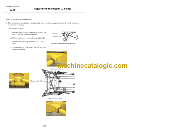 Komatsu D475A-5E0, D475ASD-5E0 Bulldozer Field Assembly Manual (GEN00051-13) - Image 4