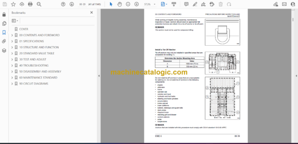 Komatsu 830E-5 Dump Truck Shop Manual (CEBM038003) - Image 3