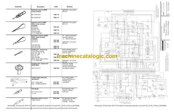 Liebherr RL2 Litronic Pipe Layer Service Manual [RL2_22-52_01-09] - Image 3