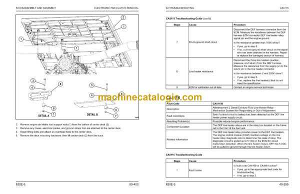 Komatsu 830E-5 Dump Truck Shop Manual (CEBM038003) - Image 2