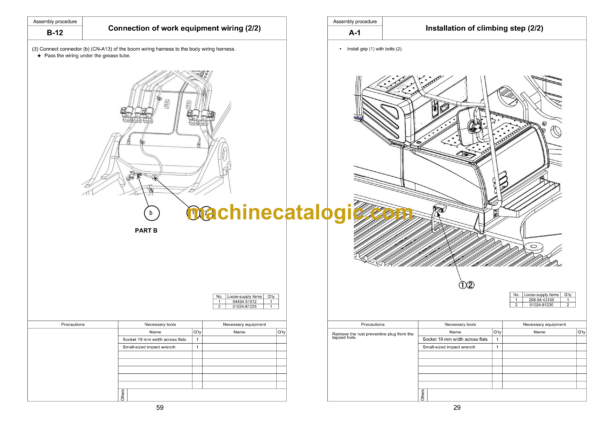 Komatsu PC490LC-11, PC490LC-11E0 Hydraulic Excavator Field Assembly Manual (GEN00262-01) - Image 5