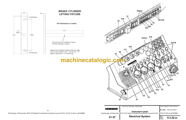 Liebherr RL2 Litronic Pipe Layer Service Manual [RL2_22-52_01-09] - Image 4