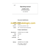 Liebherr LR 632B Litronic Crawler Loader Operating Manual (From SN 393, 6851)