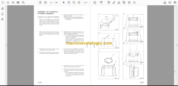 Komatsu GD313A-1 Motor Grader Shop Manual (SEBM02C80103) - Image 2