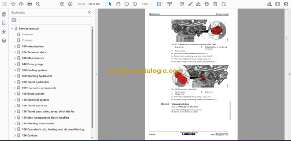 Liebherr PR 766 Crawler Dozer Service Manual [1681_4F_05_G8.0_18190_04_2021] - Image 2