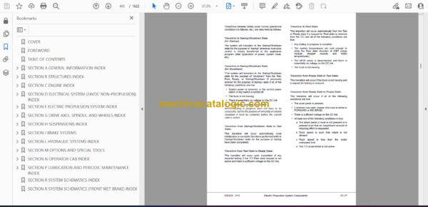 Komatsu 830E-1AC Dump Truck Shop Manual (CEBM023502) - Image 2