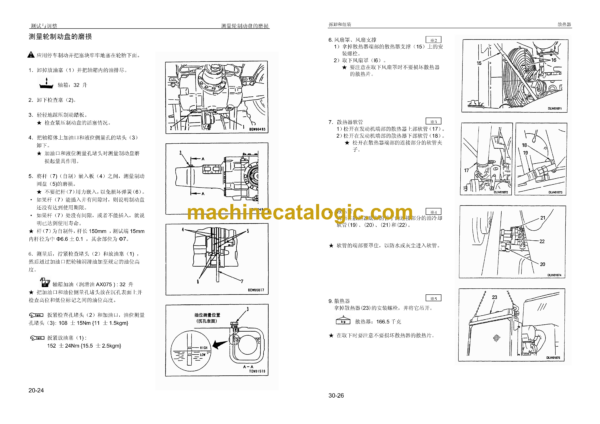 Komatsu WA380-3 Wheel Loader Shop Manual (SMCW3800T5) - Image 3