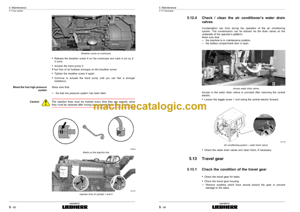 Liebherr LR 624 Type No.997 Crawler Loader Operating Manual (From SN 12474) - Image 3