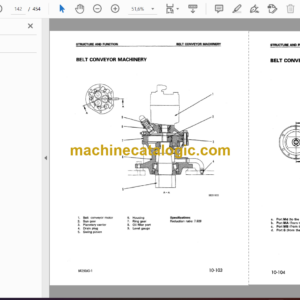 Komatsu BR350JG-1 Mobile Crusher Shop Manual (SEBM013803)