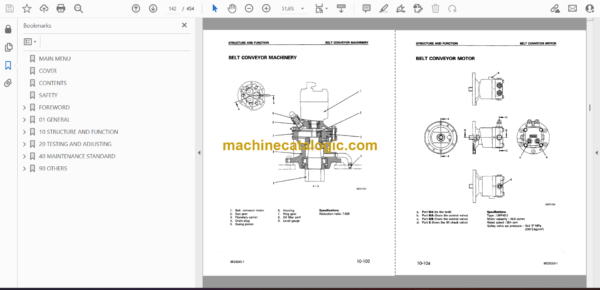Komatsu BR350JG-1 Mobile Crusher Shop Manual (SEBM013803) - Image 2