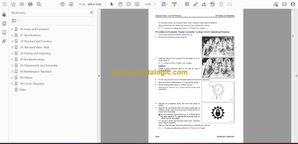 Komatsu HD465-8E0, HD605-8E0 Dump Truck Shop Manual (SEN06768-14) - Image 2