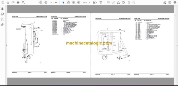 Komatsu 930E-4AT Dump Truck Parts Manual (BEPB108101 Engine 16V160) - Image 2