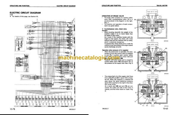 Komatsu BR350JG-1 Mobile Crusher Shop Manual (SEBM013803) - Image 4