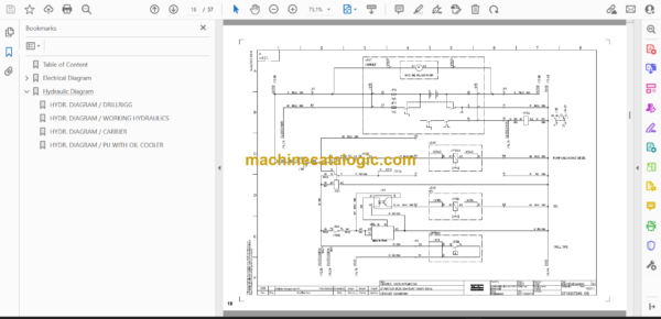 Atlas Copco Boomer 281-1B Diagrams and Drawings Manual - Image 2