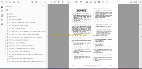 Komatsu 830E-1AC Dump Truck Shop Manual (CEBM020103) - Image 2
