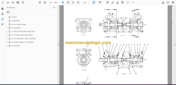 Komatsu WD900-3 Wheel Dozer Shop Manual (SEBM036907) - Image 2