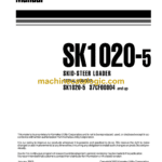 Komatsu SK1020-5 Skid Steer Loader Operation and Maintenance Manual (WEAM004801)