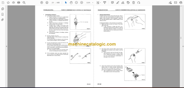 Komatsu PW130ES-6K Hydraulic Excavator Shop Manual (EEBM001701) - Image 3