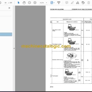 Komatsu CD30R-1 Crawler Carrier Shop Manual (SEBM015701)