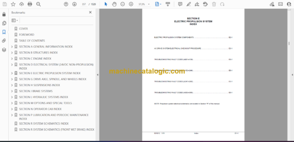 Komatsu 830E-1AC Dump Truck Shop Manual (CEBM020404) - Image 2