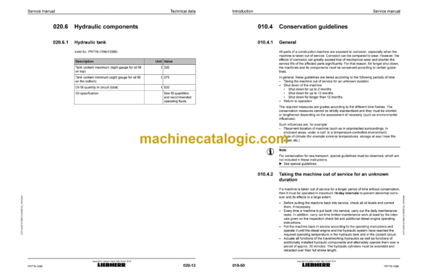 Liebherr PR 776 Crawler Dozer Service Manual [1296_12589_07_2019] - Image 4
