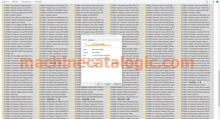 HSC Crane Operator's and Maintenance Manual PDF