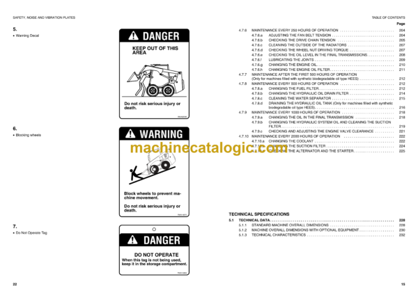 Komatsu SK1020-5 Skid Steer Loader Operation and Maintenance Manual (WEAM004801) - Image 2