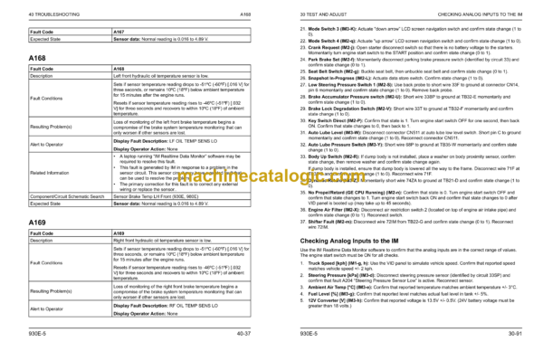 Komatsu 930E-5 Dump Truck Shop Manual (CEBM039402) - Image 3