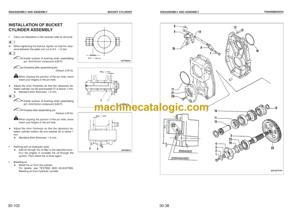 Komatsu PW130ES-6K Hydraulic Excavator Shop Manual (UEBM001202) - Image 4