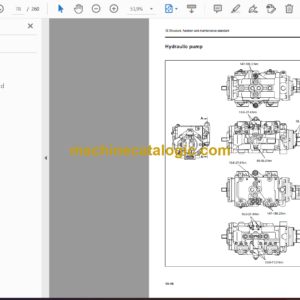 Komatsu SK820-5E0 Skid Steer Loader Shop Manual (WEBM009101)