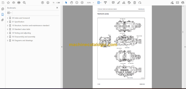 Komatsu SK820-5E0 Skid Steer Loader Shop Manual (WEBM009101) - Image 2