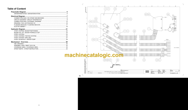 Atlas Copco FlexiROC T15R-01 Tier 4 Final Diagrams and Drawings Manual - Image 3