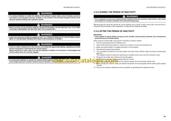 Komatsu SK1020-5 Skid Steer Loader Operation and Maintenance Manual (WEAM004606) - Image 4
