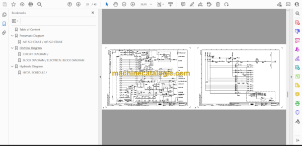 Atlas Copco Scooptram ST2D Diagrams and Drawings Manual - Image 2