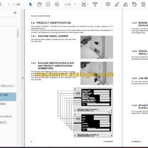 Komatsu CK30-1 Crawler Skid Steer Loader Operation and Maintenance Manual (WEAM006203)
