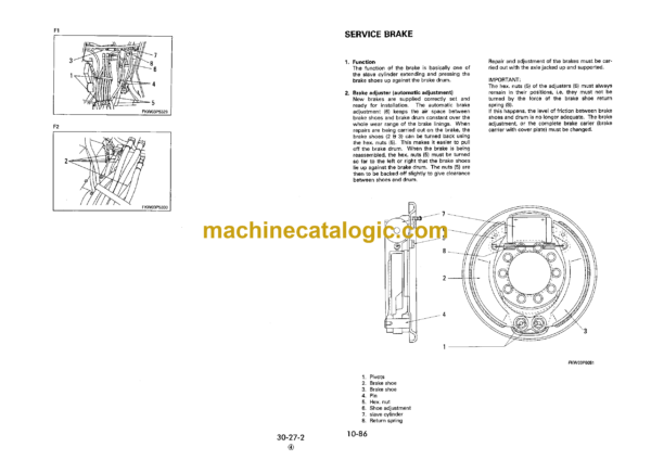 Komatsu PW170-5K Hydraulic Excavator Shop Manual (EEBM000106) - Image 2