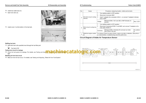Komatsu D65EX-18, D65PX-18, D65WX-18 Bulldozer Shop Manual (SEN06900-07) - Image 3