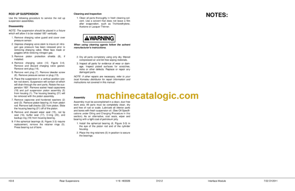 Komatsu 830E-1AC Dump Truck Shop Manual (CEBM019703) - Image 3