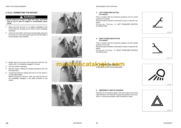 Komatsu CK30-1 Crawler Skid Steer Loader Operation and Maintenance Manual (WEAM006203) - Image 4
