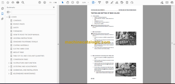 Komatsu PC95R-2 Hydraulic Excavator Shop Manual (WEBM001702) - Image 2