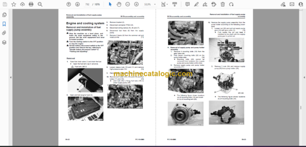 Komatsu PC110-8M0 Hydraulic Excavator Shop Manual (YEBM202300-00) - Image 2