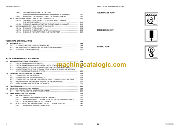 Komatsu CK30-1 Crawler Skid Steer Loader Operation and Maintenance Manual (WEAM006204) - Image 3
