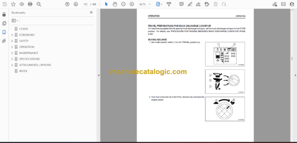 Komatsu BR580JG-1 Mobile Crusher Operation and Maintenance Manual (TEN00203-04) - Image 2