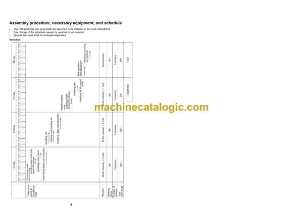 Komatsu D375A-6 Bulldozer Field Assembly Manual (GEN00097-10) - Image 3