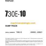 Komatsu 730E-10 Dump Truck Shop Manual (CEBM033408)