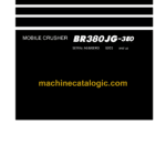 Komatsu BR380JG-3E0 Mobile Crusher Field Assembly Manual (GEN00228-02)